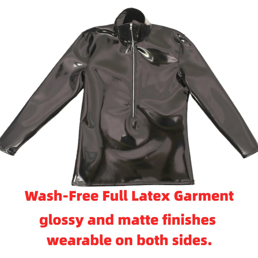 Sexy Men PVC Glossy Shiny Long - Mens Fashion Summer recensione e prezzo