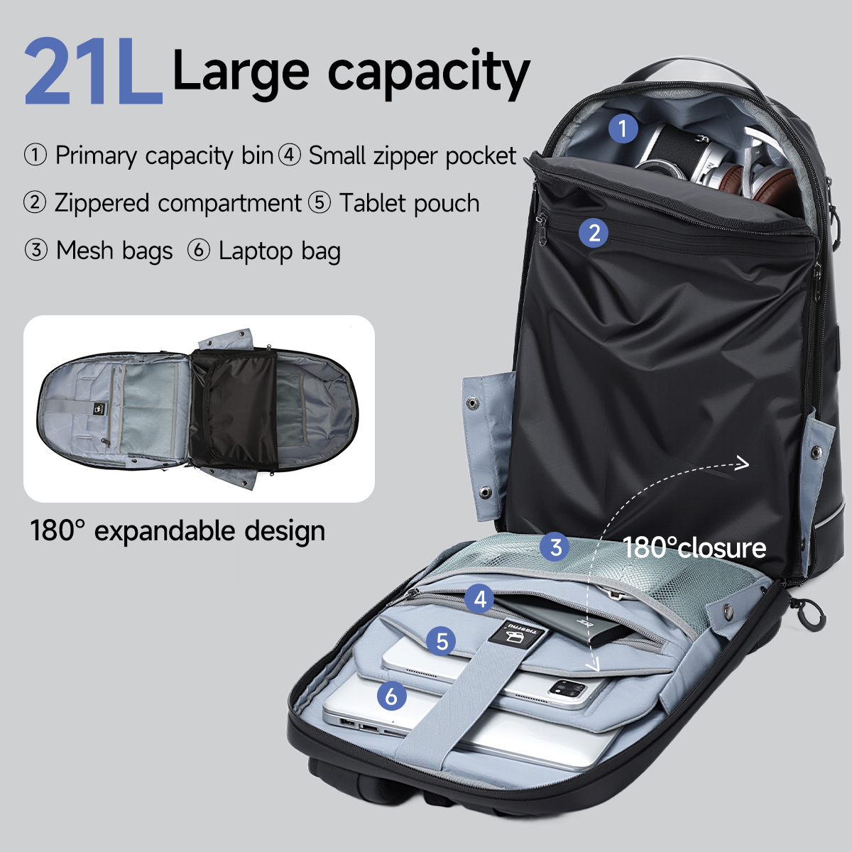 Tigernu Fashion Backpack Men T - Men'S Fashion Bag recensione e prezzo