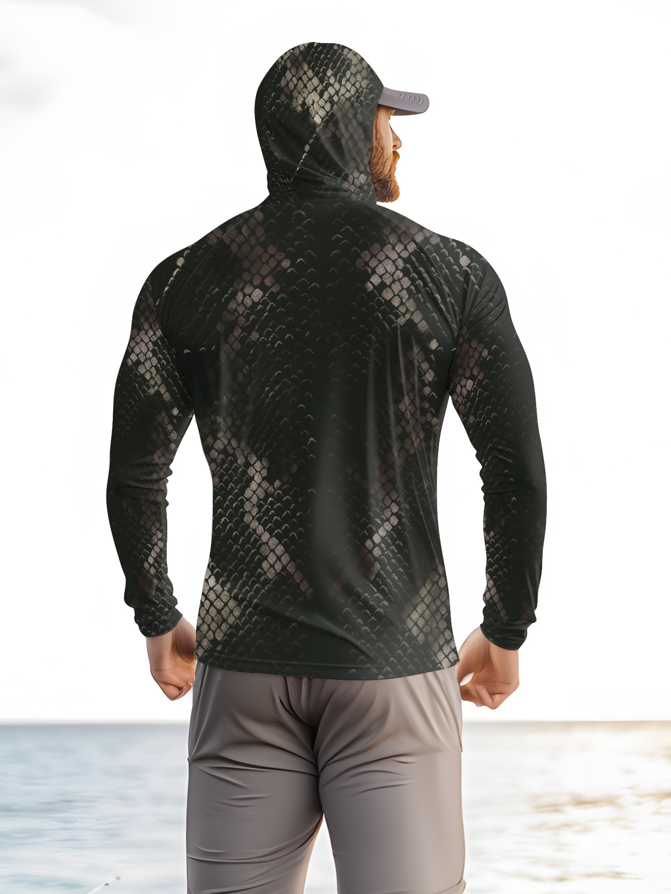 Men's Fishing Hooded Long-Slee - Mens Fashion Summer recensione e prezzo