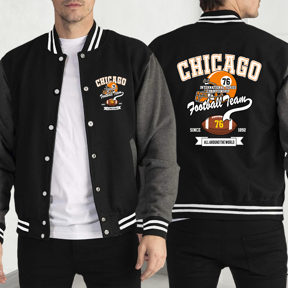 Chicago Football Team Sport Pr - Mens Fashion Baseball Jersey recensione e prezzo