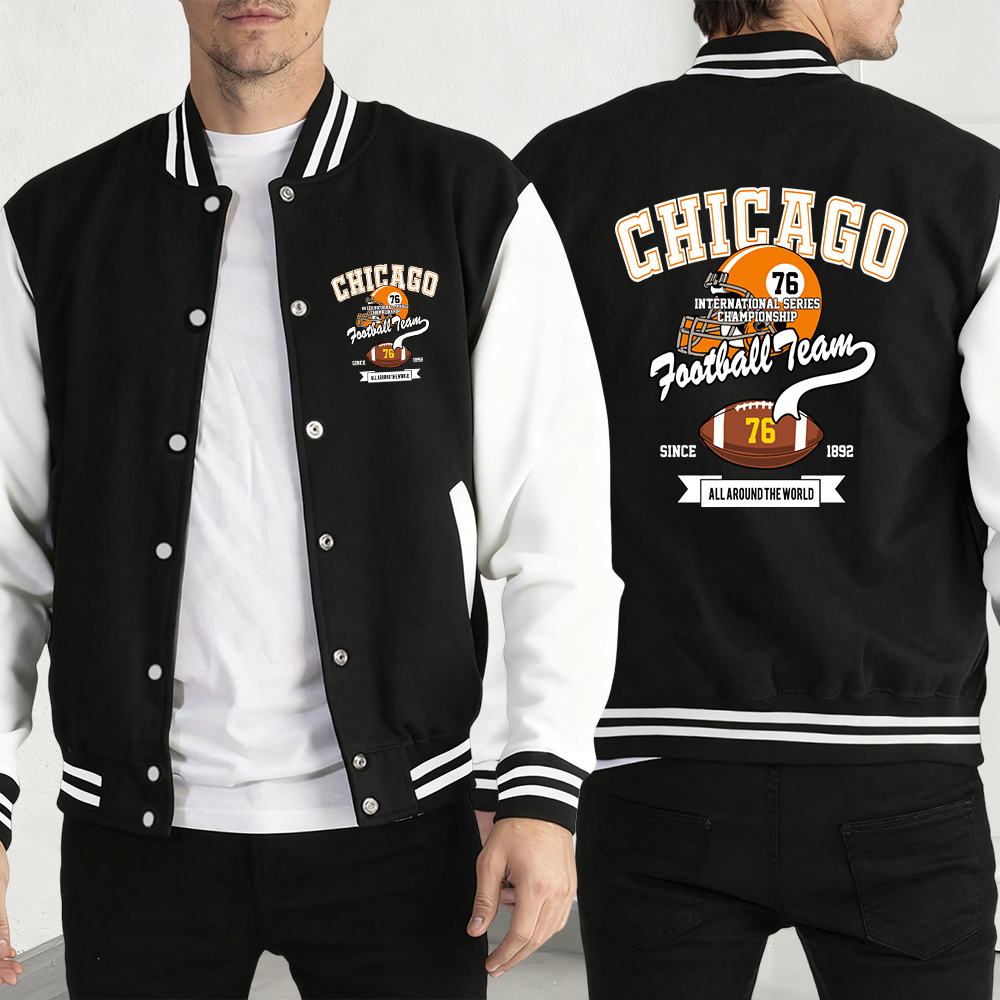 Chicago Football Team Sport Pr - Mens Fashion Baseball Jersey recensione e prezzo