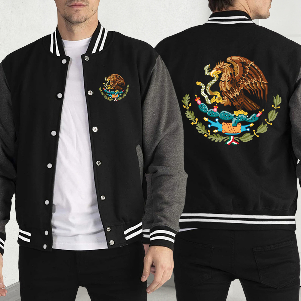 Mexico A Divine Eagle   Print  - Mens Fashion Baseball Jersey recensione e prezzo
