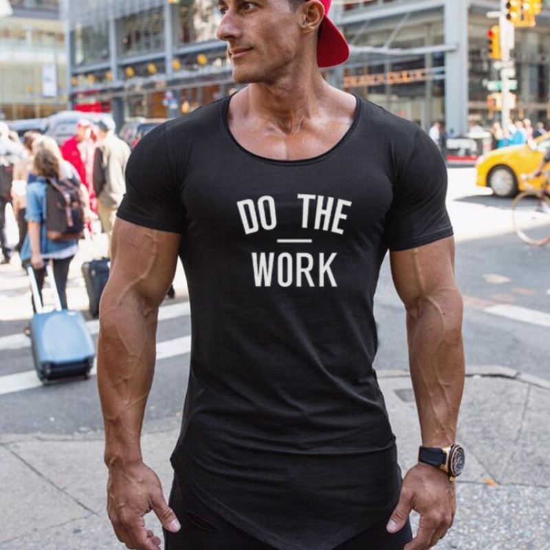 Mens Running Sport Slim Fit T- - Muscle Tee Workout recensione e prezzo