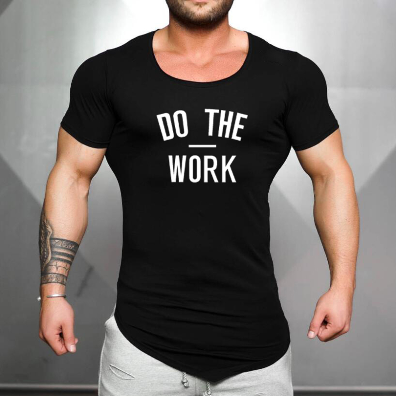 Mens Running Sport Slim Fit T- - Muscle Tee Workout recensione e prezzo