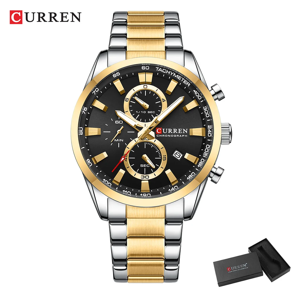 CURREN Casual Quartz Chrono Sp - Men'S Fashion Model recensione e prezzo