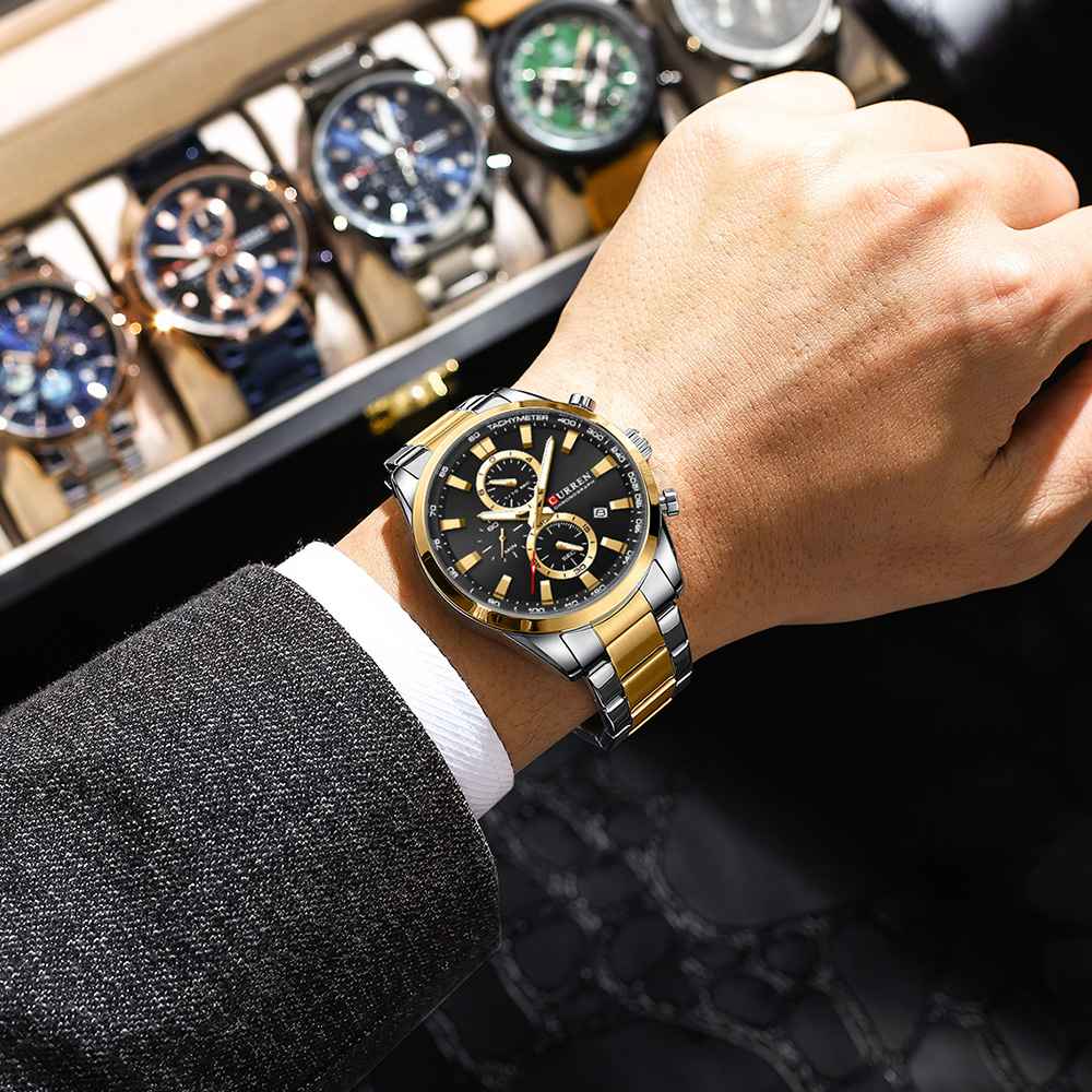 CURREN Casual Quartz Chrono Sp - Men'S Fashion Model recensione e prezzo