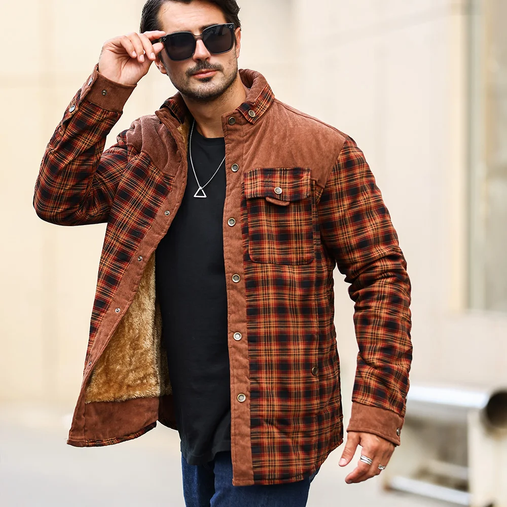 Men's Jackets Winter Windproof - Corduroy Jacket Men recensione e prezzo