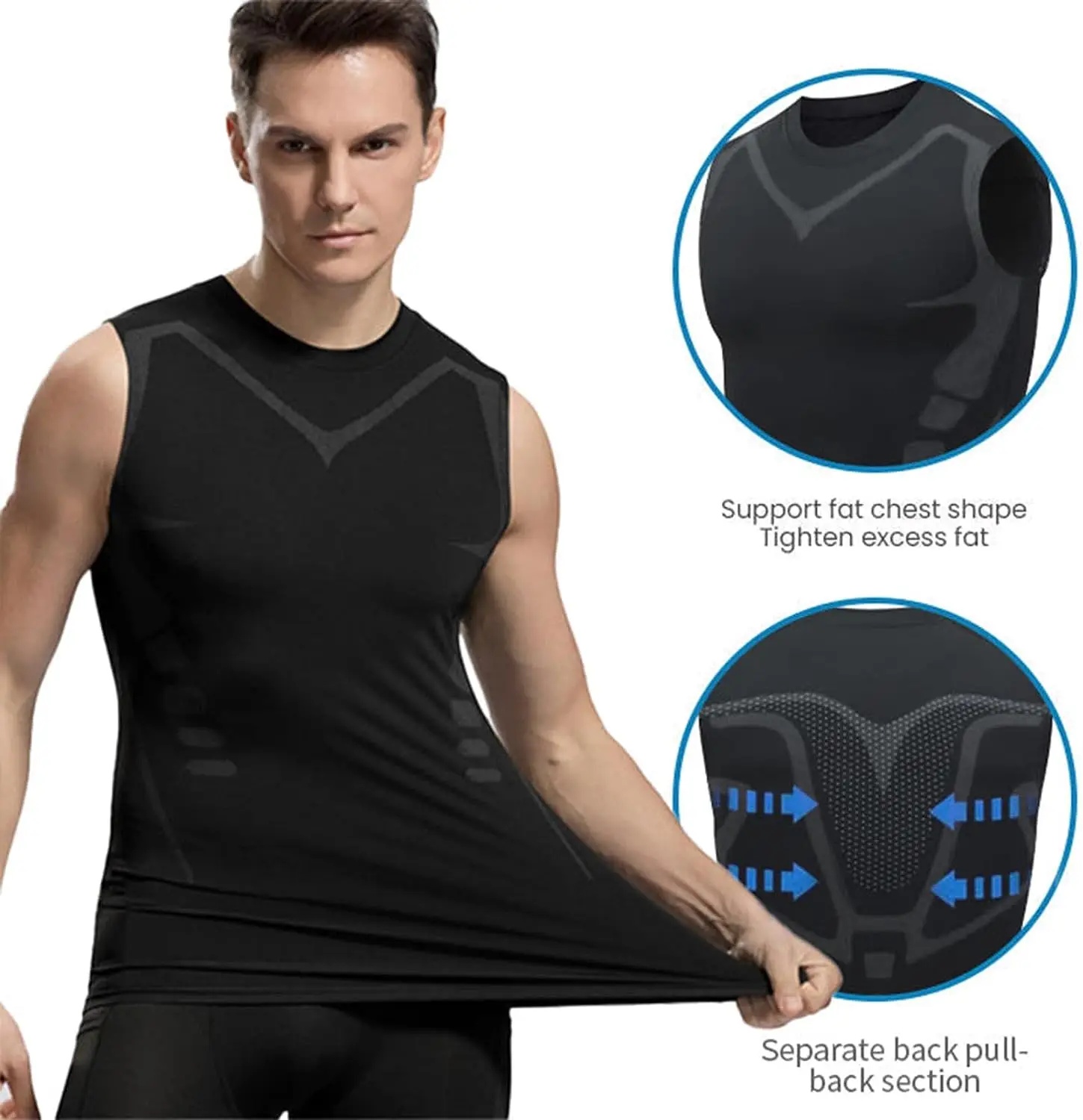 Compression Tank Top Men Gym S - Muscle Tee Workout recensione e prezzo