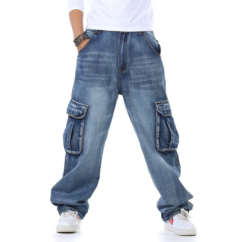 Mens Baggy Jeans Spring and Au - Men'S Fashion For Fat Guys recensione e prezzo