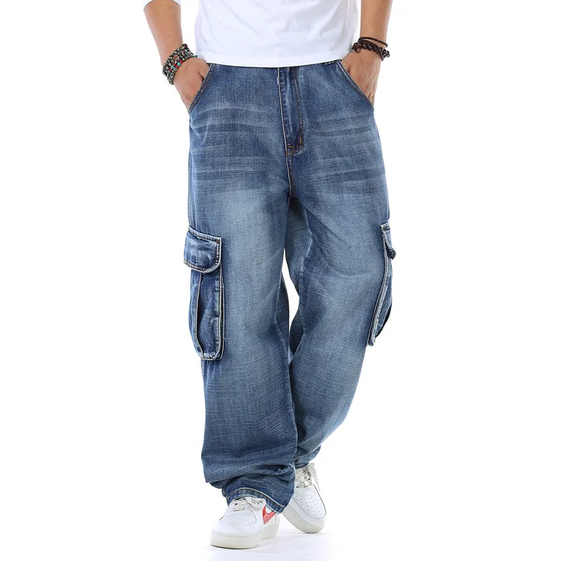 Mens Baggy Jeans Spring and Au - Men'S Fashion For Fat Guys recensione e prezzo