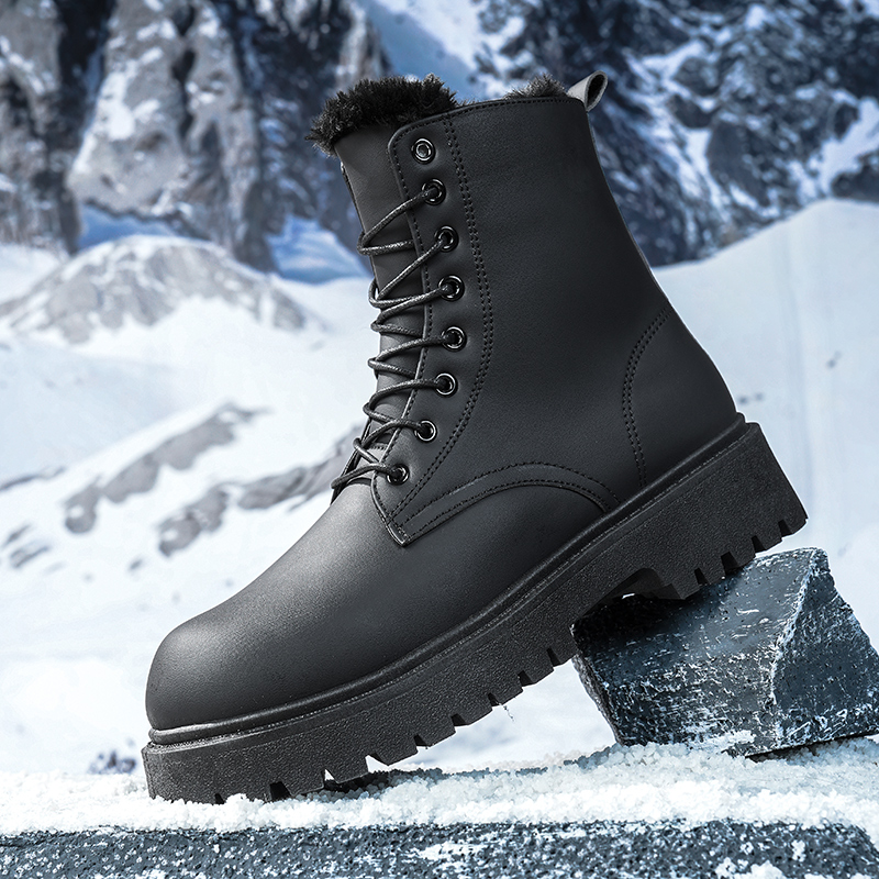 Men's warm plush high-top boot - Fashion Men'S Boots recensione e prezzo