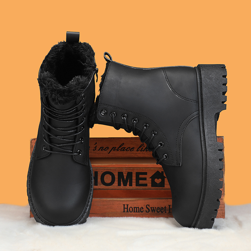 Men's warm plush high-top boot - Fashion Men'S Boots recensione e prezzo