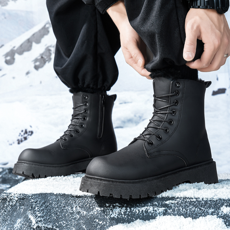 Men's warm plush high-top boot - Fashion Men'S Boots recensione e prezzo