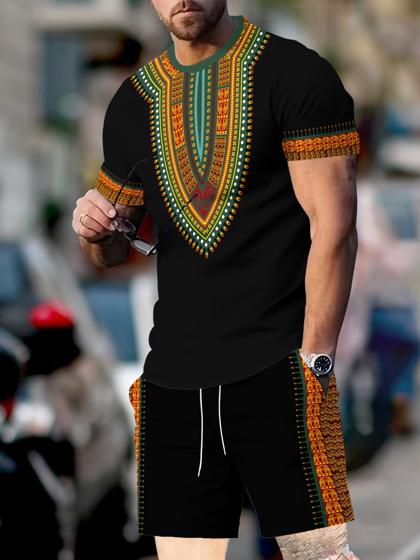 New Men's Suits African Dashik - Mens Fashion Workwear recensione e prezzo