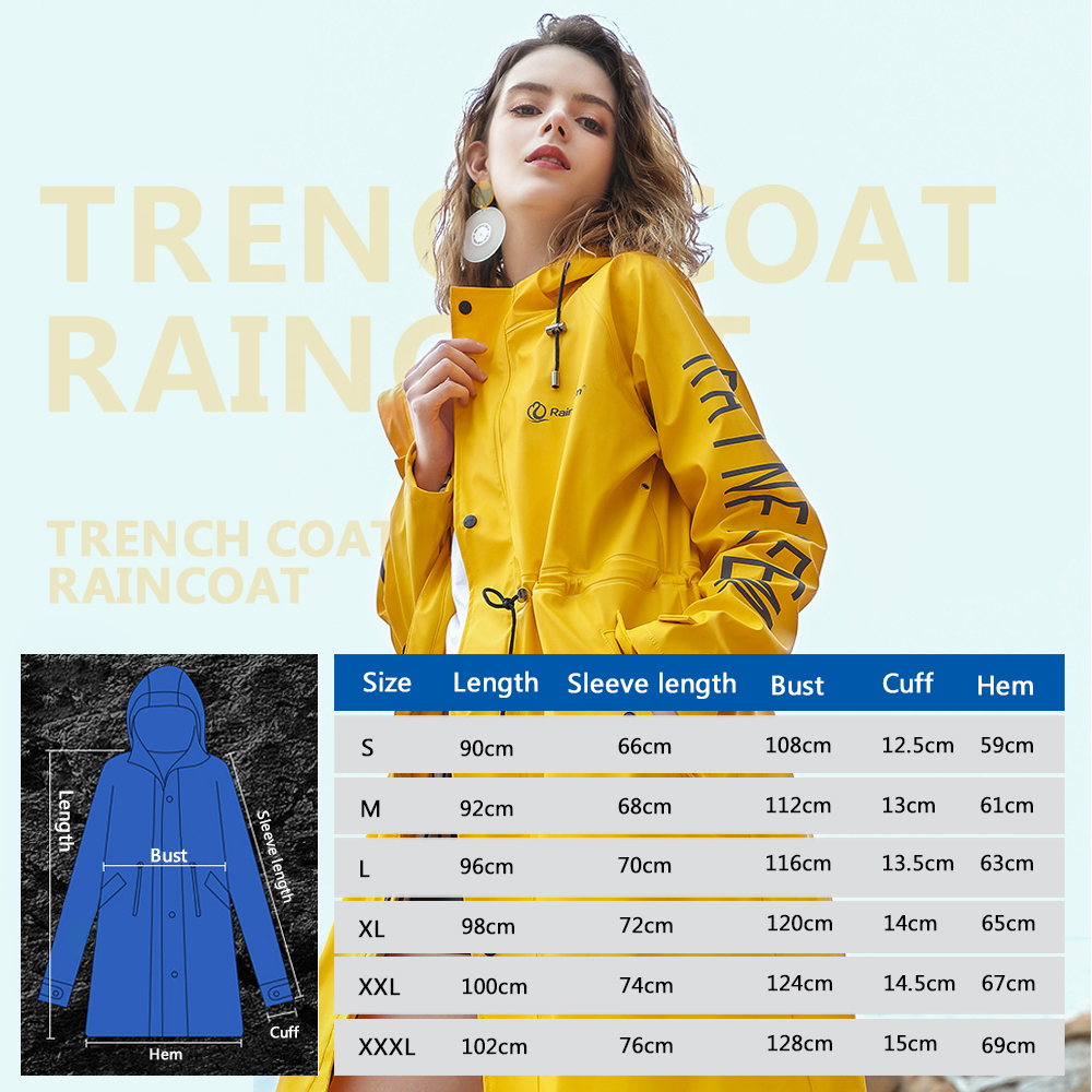 Waterproof Long Raincoat, Adul - Mens Fashion Poncho recensione e prezzo