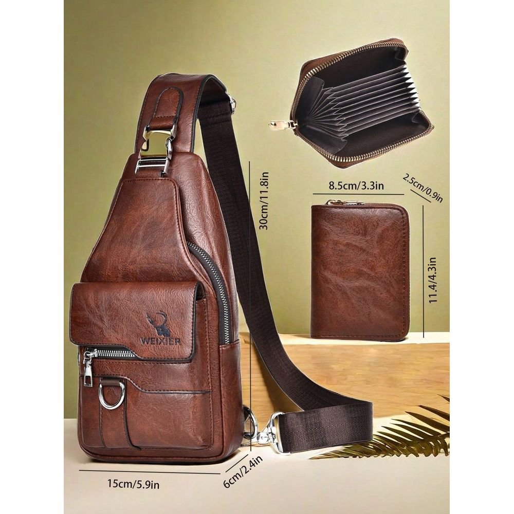Fashionable Minimalist Solid C - Men'S Fashion Bag recensione e prezzo