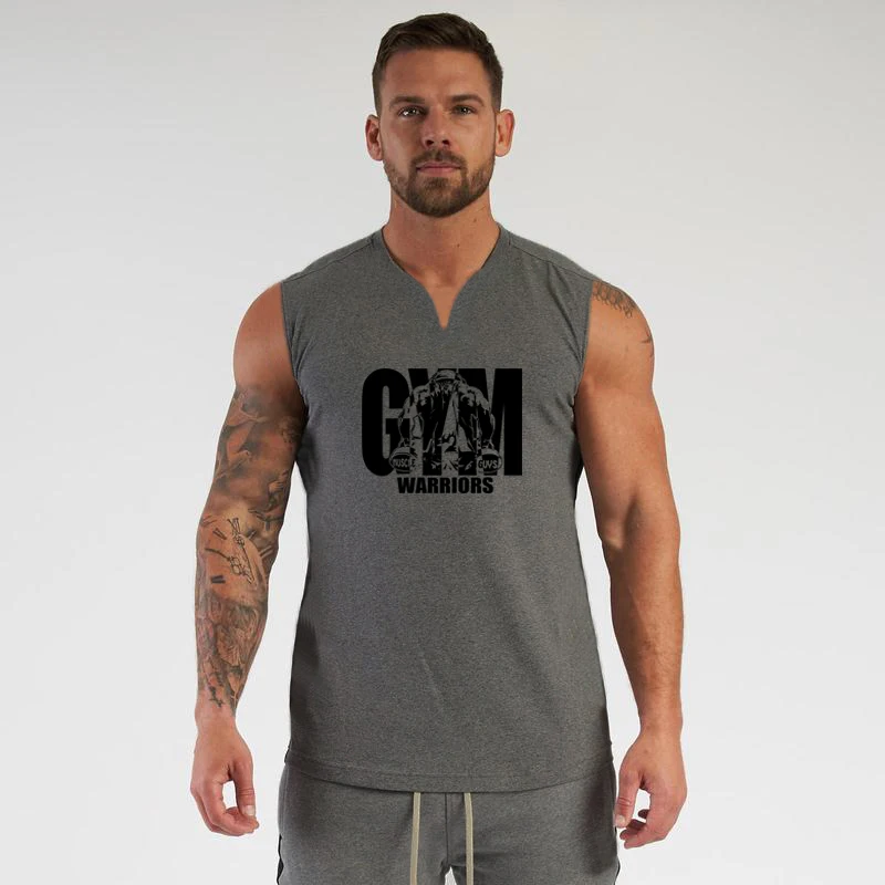 Summer Running V Neck Vests Gy - Muscle Tee Workout recensione e prezzo
