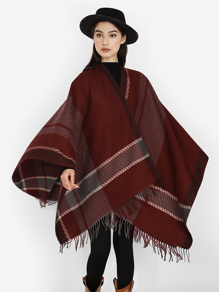 Winter Women Men Scarf Layers  - Mens Fashion Poncho recensione e prezzo