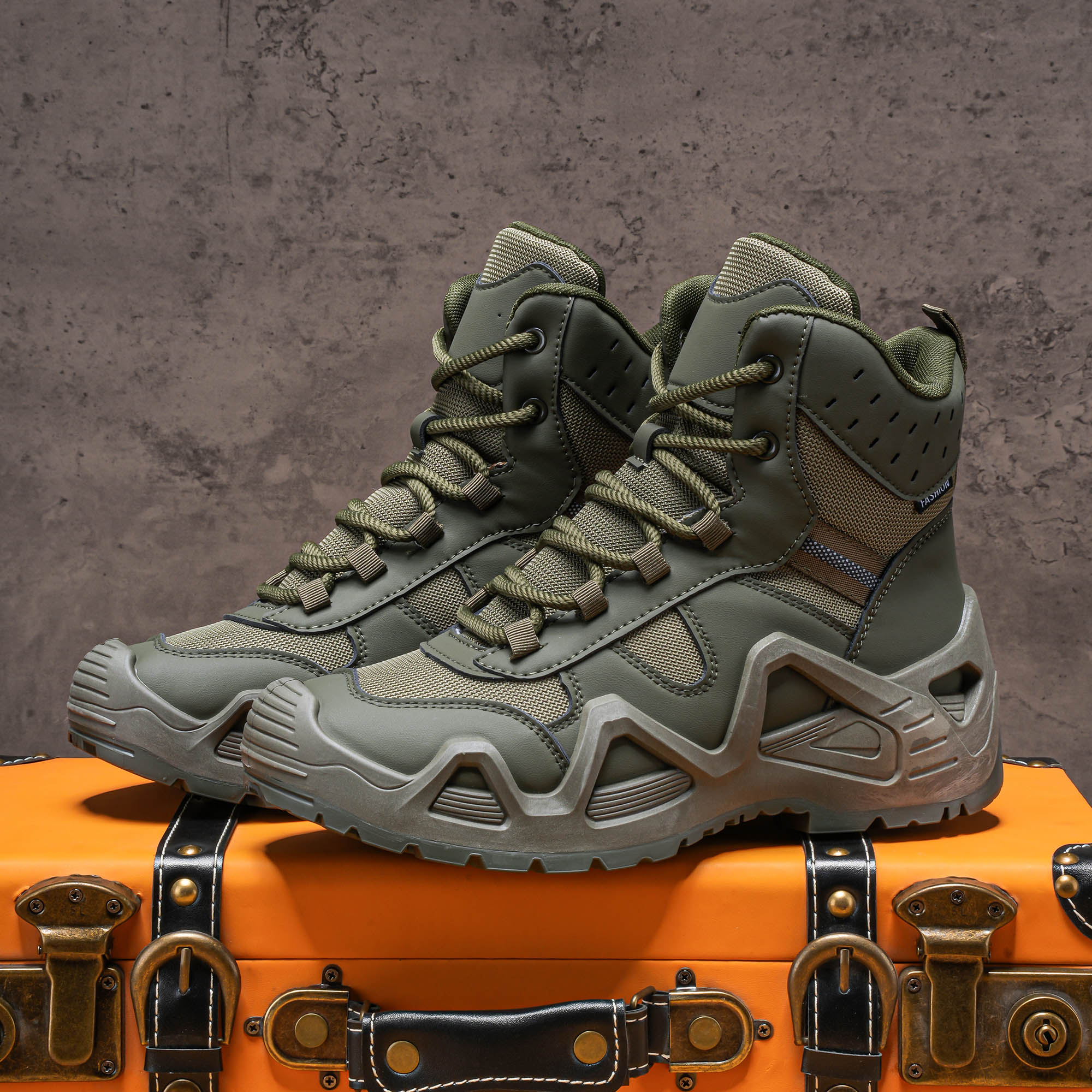 Men's high top boots, hiking b - Fashion Men'S Boots recensione e prezzo