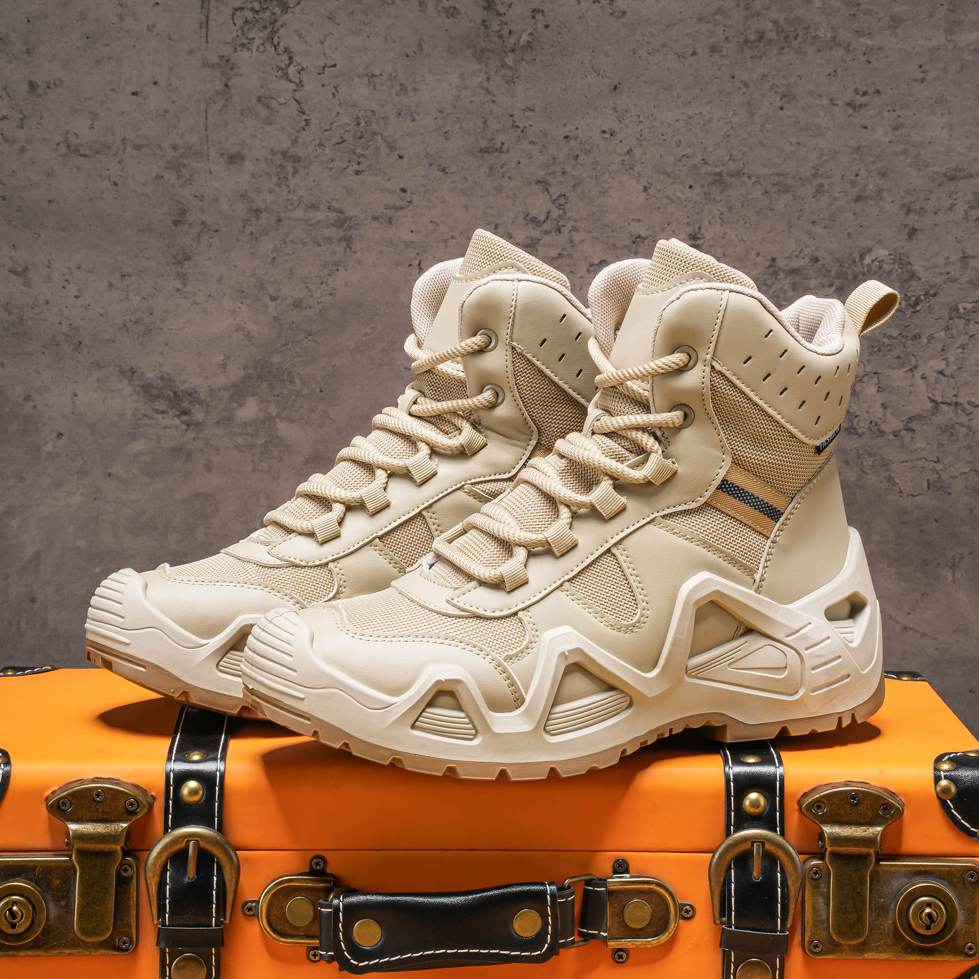 Men's high top boots, hiking b - Fashion Men'S Boots recensione e prezzo