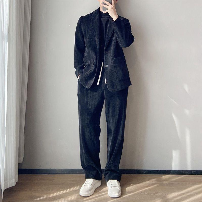 Premium Corduroy Suit Maillard - Corduroy Jacket Men recensione e prezzo