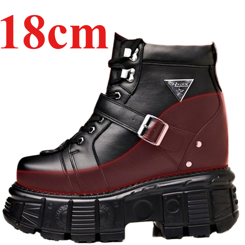 Genuine Leather Motorcycle Boo - Fashion Men'S Boots recensione e prezzo