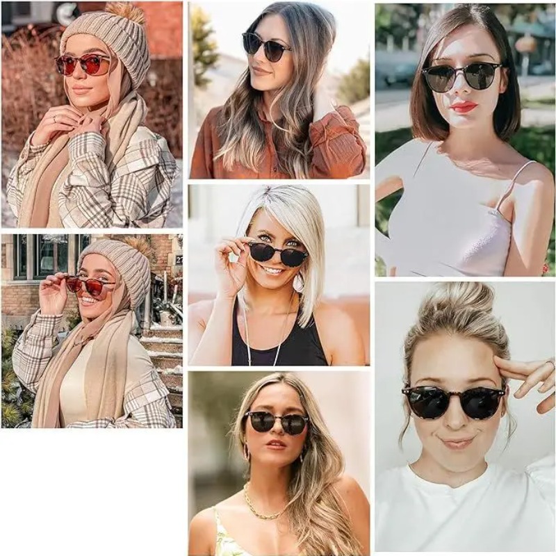 Vintage Fashion Round Sunglass - Men'S Fashion Model recensione e prezzo