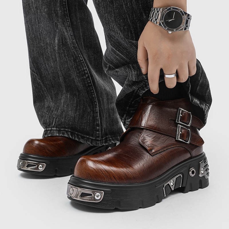 large size men fashion punk go - Fashion Men'S Boots recensione e prezzo