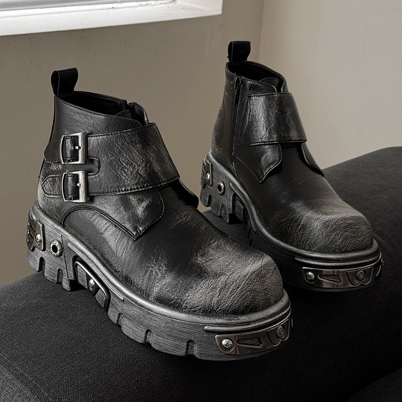 large size men fashion punk go - Fashion Men'S Boots recensione e prezzo