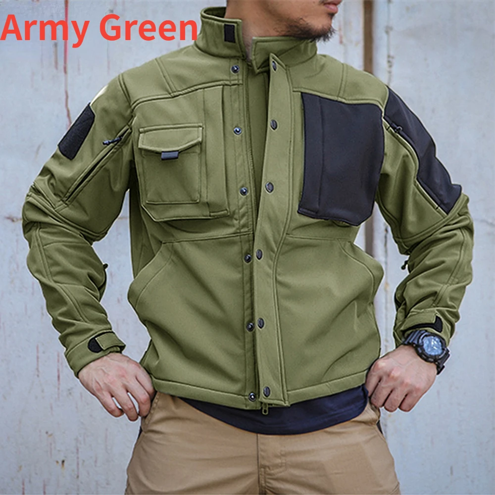 Men's Tactical Sets Winter Sha - Corduroy Jacket Men recensione e prezzo