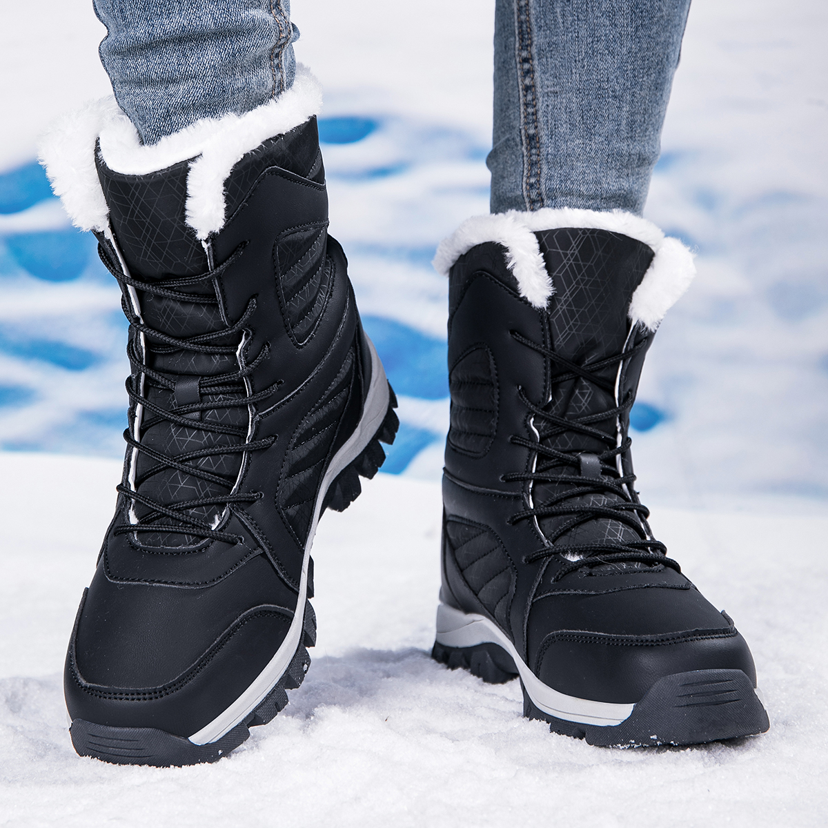 Couple 2025 Winter Snow Boots  - Mens Fashion Autumn 2025 recensione e prezzo