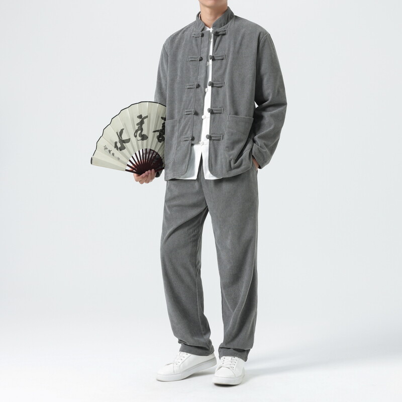 Men Corduroy Sets Men Tang Sui - Corduroy Jacket Men recensione e prezzo