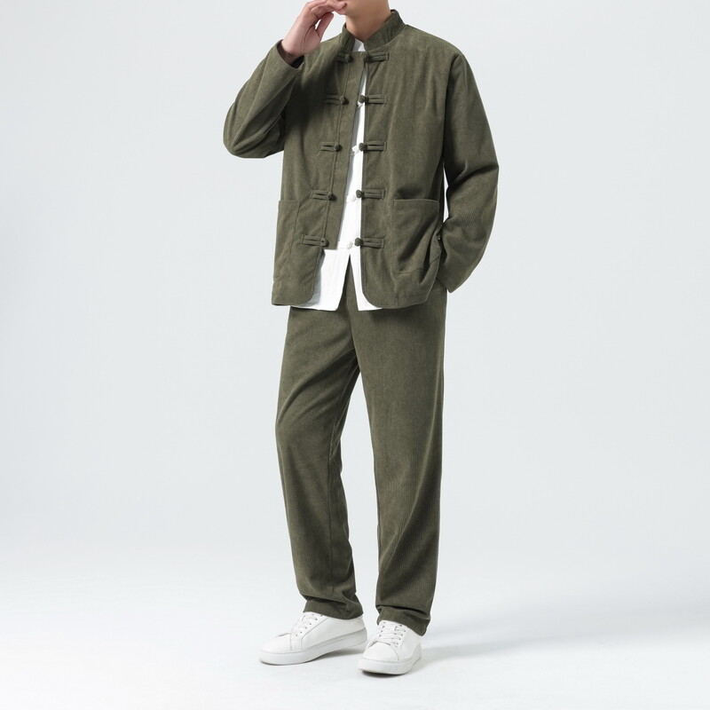 Men Corduroy Sets Men Tang Sui - Corduroy Jacket Men recensione e prezzo