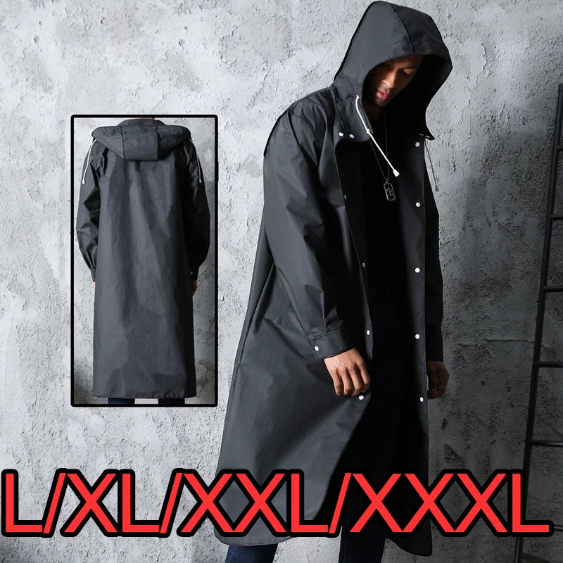 New Black Fashion Adult Waterp - Mens Fashion Poncho recensione e prezzo