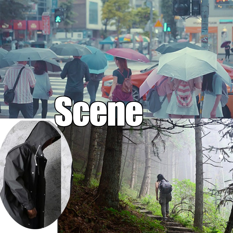 New Black Fashion Adult Waterp - Mens Fashion Poncho recensione e prezzo