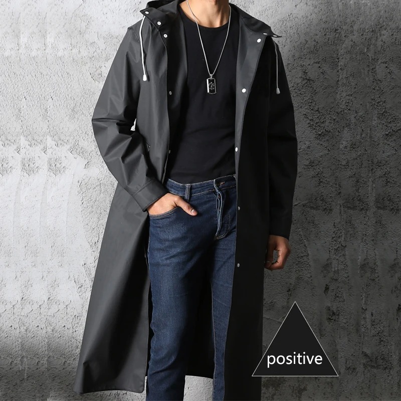 New Black Fashion Adult Waterp - Mens Fashion Poncho recensione e prezzo