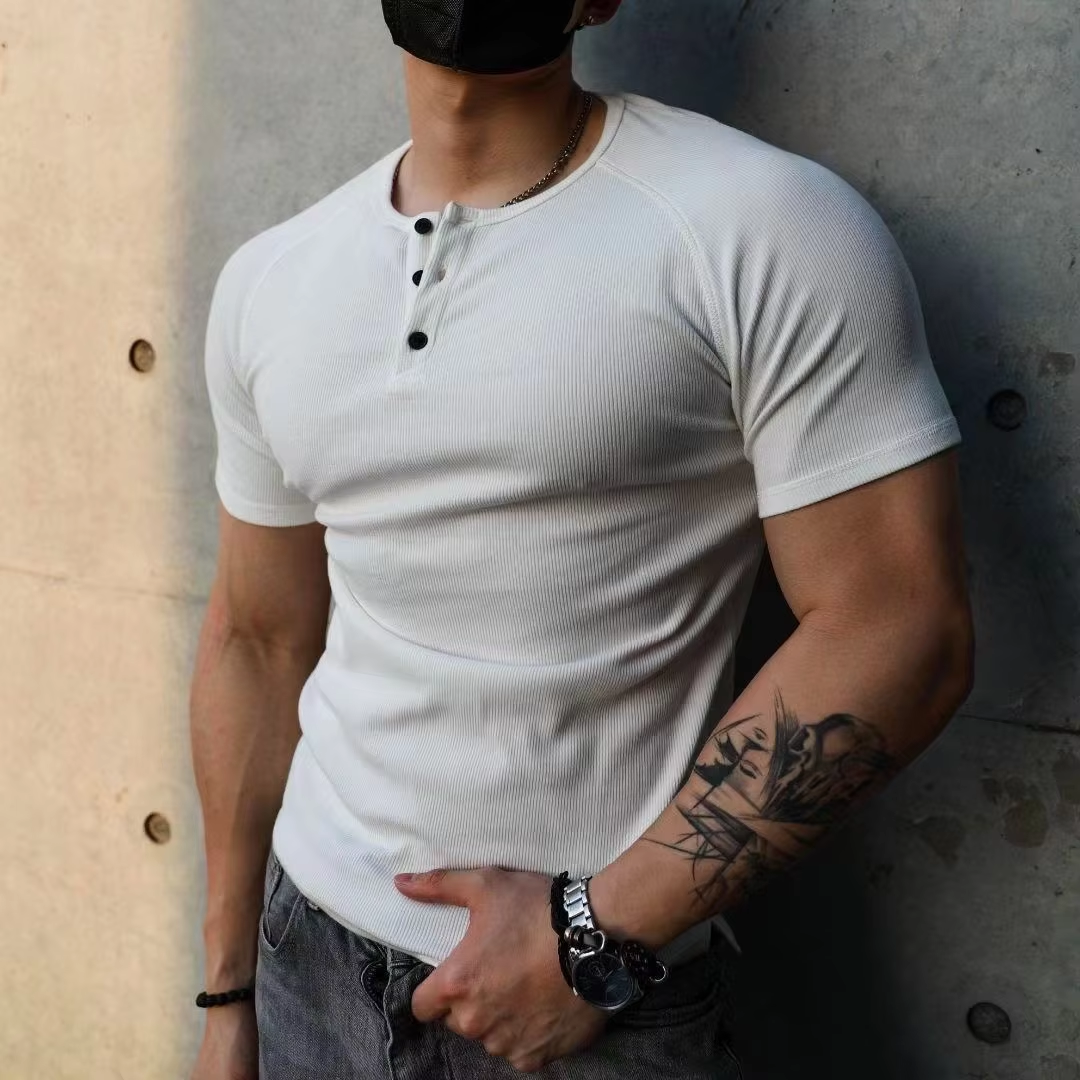 Summer New T-Shirt for Men Cas - Muscle Tee Workout recensione e prezzo