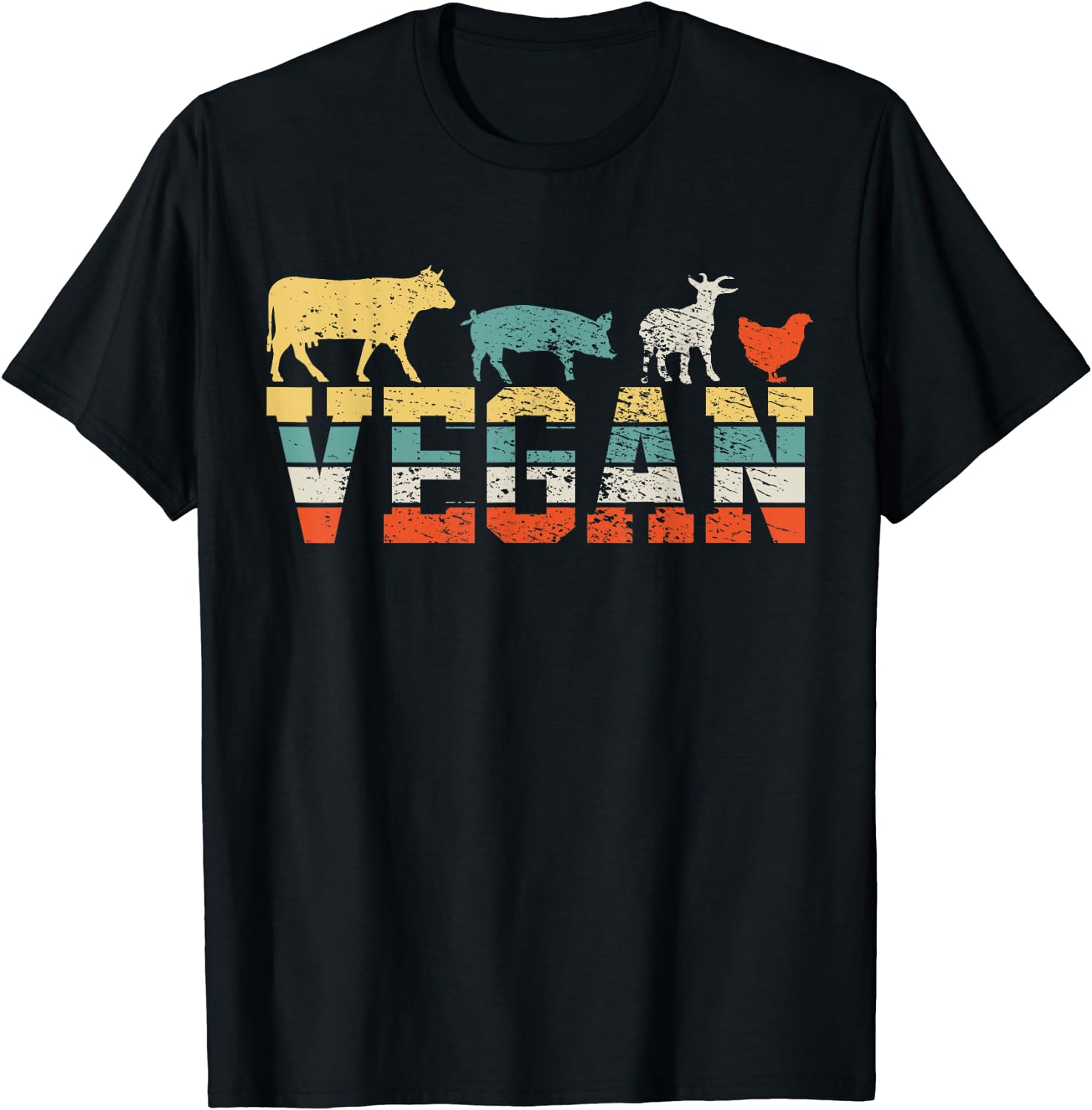 Vegan Vintage T-Shirt Summer M - Mens Fashion Magazines recensione e prezzo