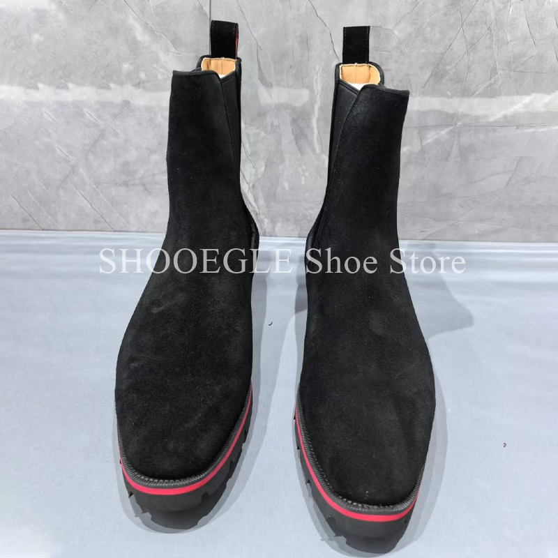 Black Cow Suede Men’s Boots Ro - Mens Fashion Autumn 2025 recensione e prezzo