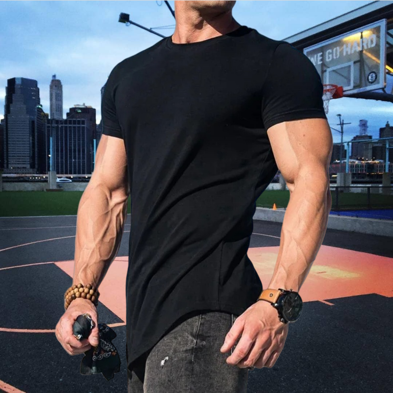 Muscle Fitness T-shirt Summer  - Muscle Tee Workout recensione e prezzo