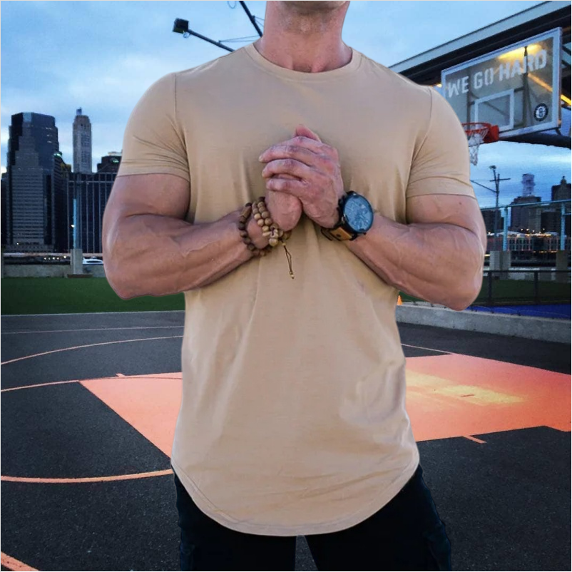 Muscle Fitness T-shirt Summer  - Muscle Tee Workout recensione e prezzo