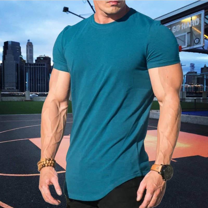Muscle Fitness T-shirt Summer  - Muscle Tee Workout recensione e prezzo