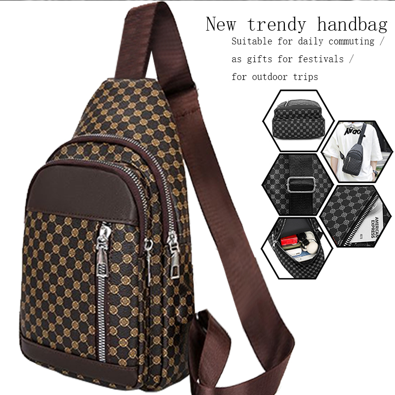 Neutral Style Functional Chest - Men'S Fashion Bag recensione e prezzo