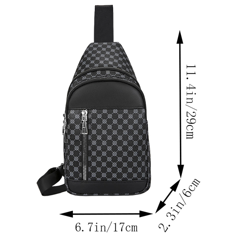 Neutral Style Functional Chest - Men'S Fashion Bag recensione e prezzo