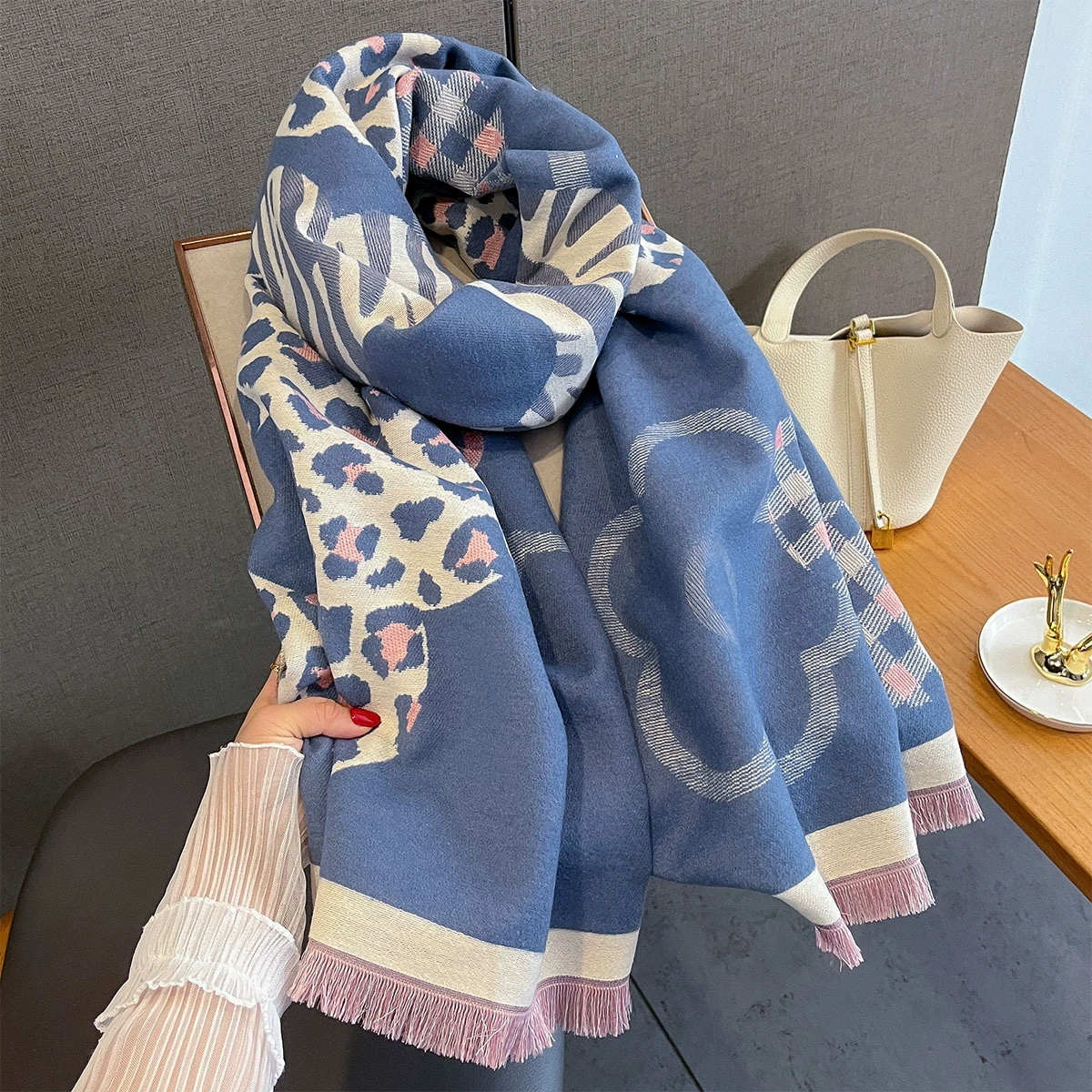 Men Women Thick Warm Shawl Wra - Mens Fashion Poncho recensione e prezzo