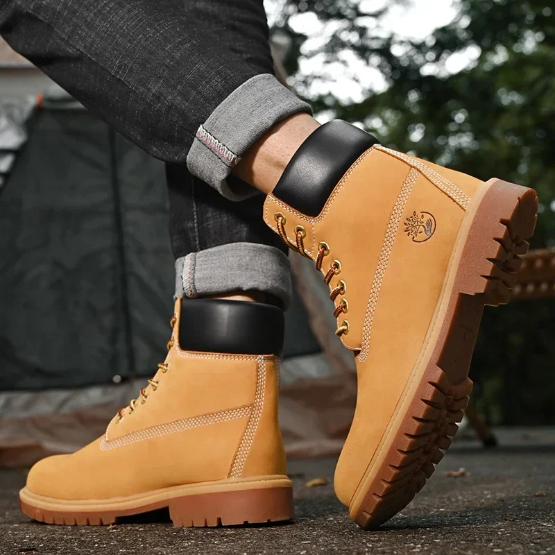 Boots Men High Top Boots High  - Fashion Men'S Boots recensione e prezzo