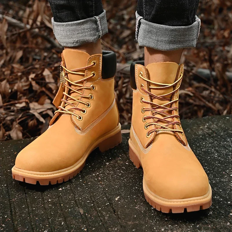 Boots Men High Top Boots High  - Fashion Men'S Boots recensione e prezzo