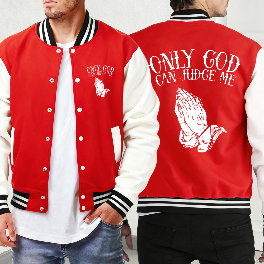 Only God Can Judge Me Printing - Mens Fashion Baseball Jersey recensione e prezzo