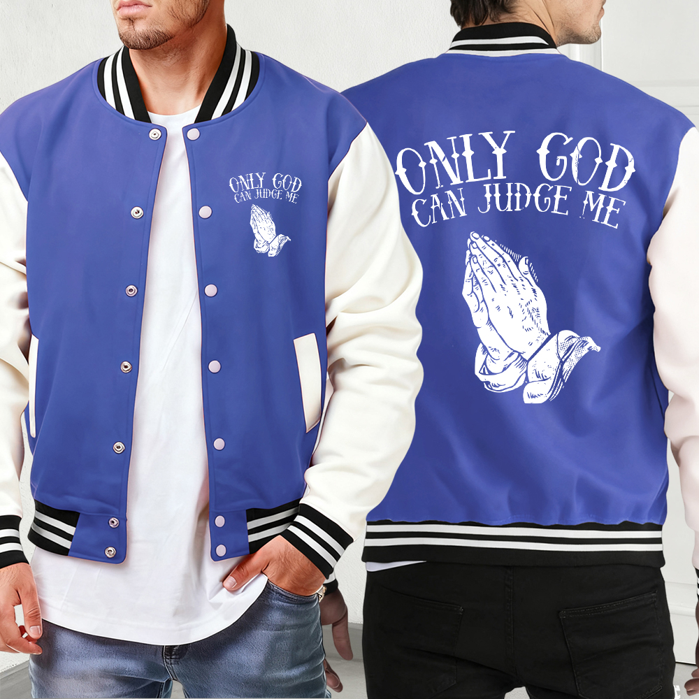 Only God Can Judge Me Printing - Mens Fashion Baseball Jersey recensione e prezzo