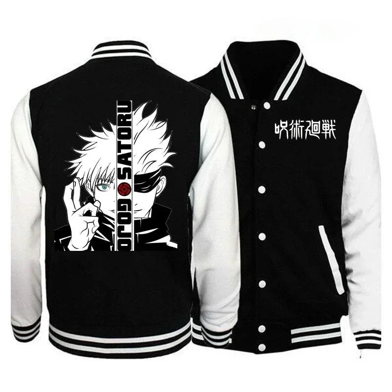 Anime Jujutsu Kaisen Gojo Sato - Jacket Mens Fashion recensione e prezzo